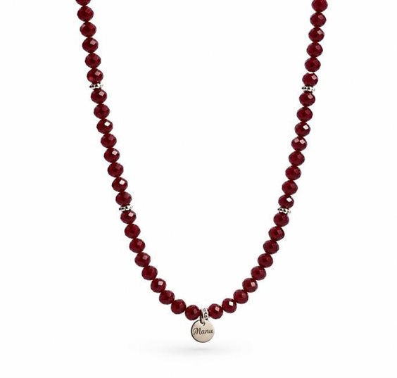 Halskette Manu Bracelets and More Dame Lumina in Stahl Cristallo KR12S-BX - KR12S-BX